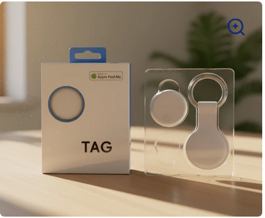 Smart Bluetooth Tracker Tag (Compatible with Apple Find My)